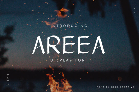 Areea Display Font for Clear, Strong Campaign Design