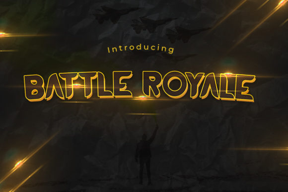 Battle Royale Typeface: Bold Display Fonts for Editorial Impact