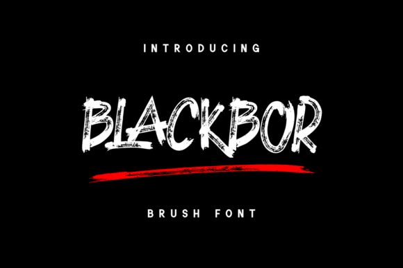 Blackbor Font: A Bold Display Typeface for Business Branding