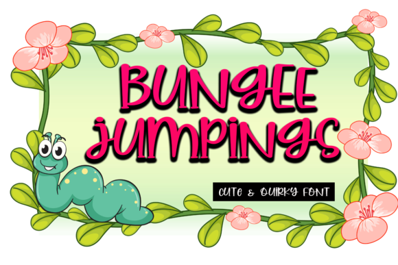 Bungee Jumpings Font Adds Joy to Editorial Design