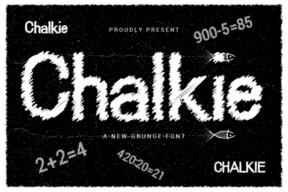 Chalkie Font: A Quirky Display Typeface for Creative Campaigns