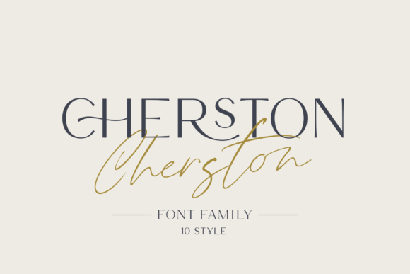 Cherston Font: A Creative Typeface for Makers and Sellers