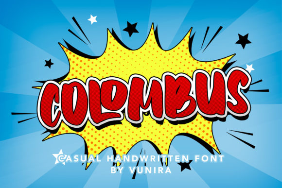Colombus Font: A Bold Typeface for Striking Campaigns
