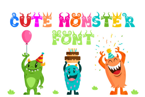 Cute Monster: A Bold Display Font for Standout Branding