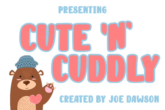 Cute n Cuddly: A Display Font That Brings Joy to Branding Projects
