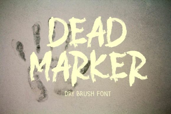 Dead Marker Display Font for Eye-Catching Campaigns