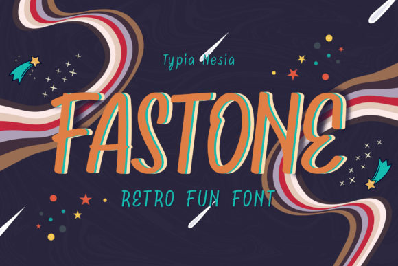 Fastone Display Font for Creative Makers