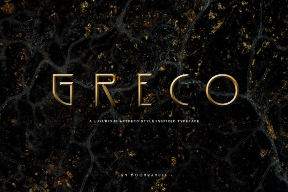 Greco Font: A Display Typeface with Greek Elegance