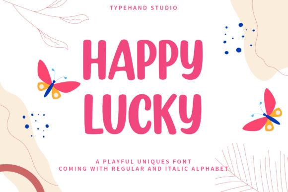 Happy Lucky Font Brings Joy to Branding Projects