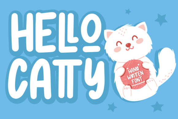 Hello Catty: A Joyful Display Font for Creative Projects
