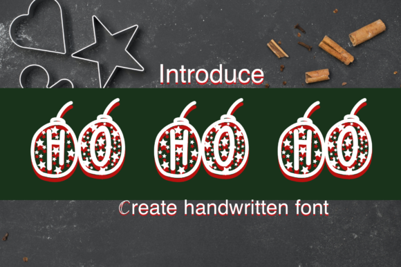 Ho Ho Ho Font for Festive Branding Projects