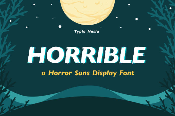 Horrible Free Download: Bold Display Font Review