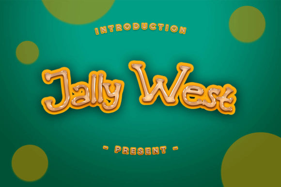 Jally West: A Cute and Quirky Display Font for Joyful Editorial Design