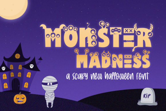 Monster Madness Font: A Spooky Typography Gem for Creative Makers