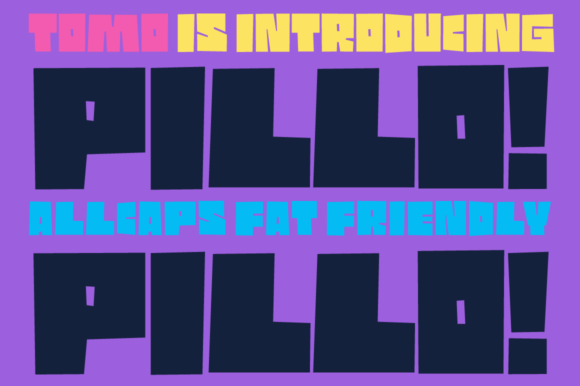 Pillo Pillo Typeface for Bold Digital Branding