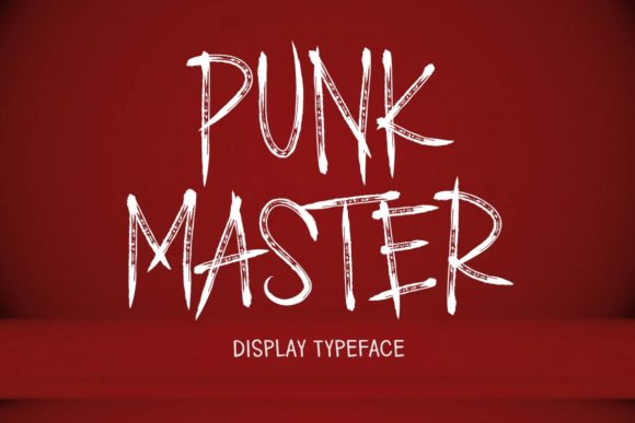 Punk Master Font for Bold Branding and Display Typography