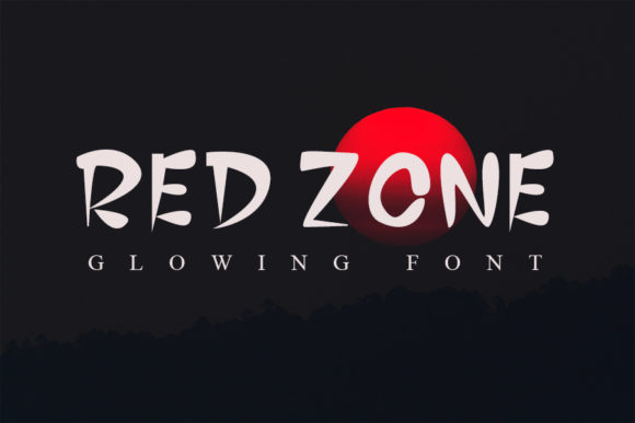 Red Zone Font: A Unique Display Typeface for Creative Publishing