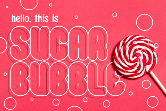 Sugar Bubble Font: A Display Typeface That Adds Personality to Branding