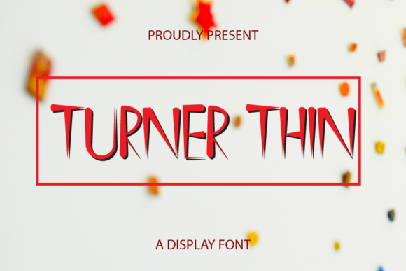 Turner Thin Font Review for Creative Campaigns