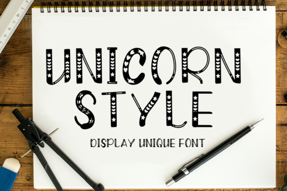 Unicorn Style Font Review: A Playful Display Typeface for Creative Projects