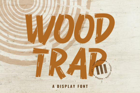 Wood Trap Font Review for Creative Branding Projects