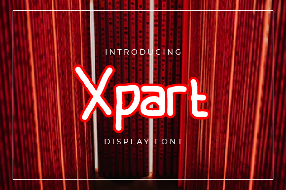 Xpart Display Font for Polished Web Design Projects